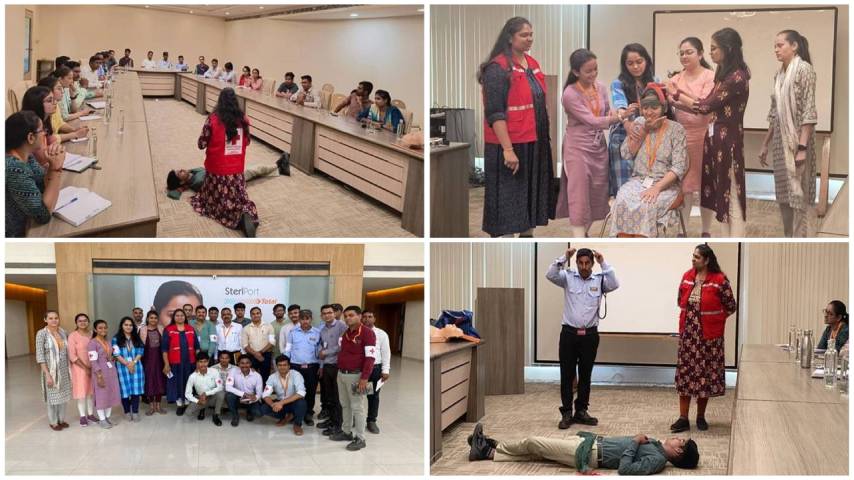First-Aid Training By Red Cross Society